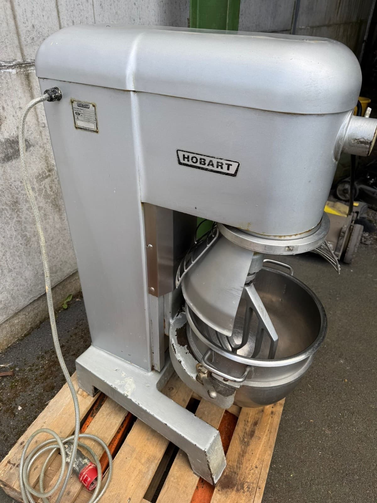 Hobart 30L Commercial Planetary Mixer Single Phase Bakery with Paddle